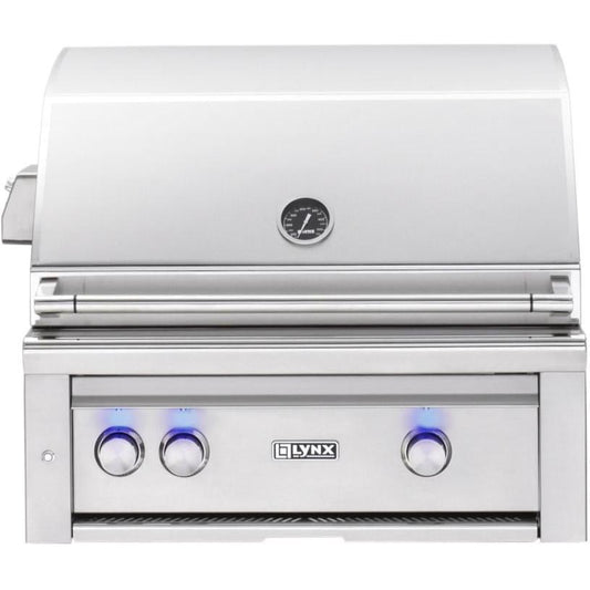 Lynx Professional 30-Inch Built-In All Infrared Trident Natural Gas Grill With Rotisserie - L30ATR-NG - Image 1