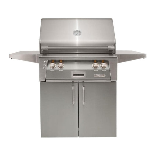 Alfresco ALXE 30-Inch Freestanding Propane Grill With Sear Zone And Rotisserie in Signal Gray - ALXE-30SZC-LP-S7004 - Image 1