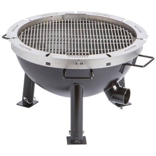 Gather Grills Pioneer 35-Inch Wood Fired Grill W/ Starter Package - P2000-starter-black - Image 1