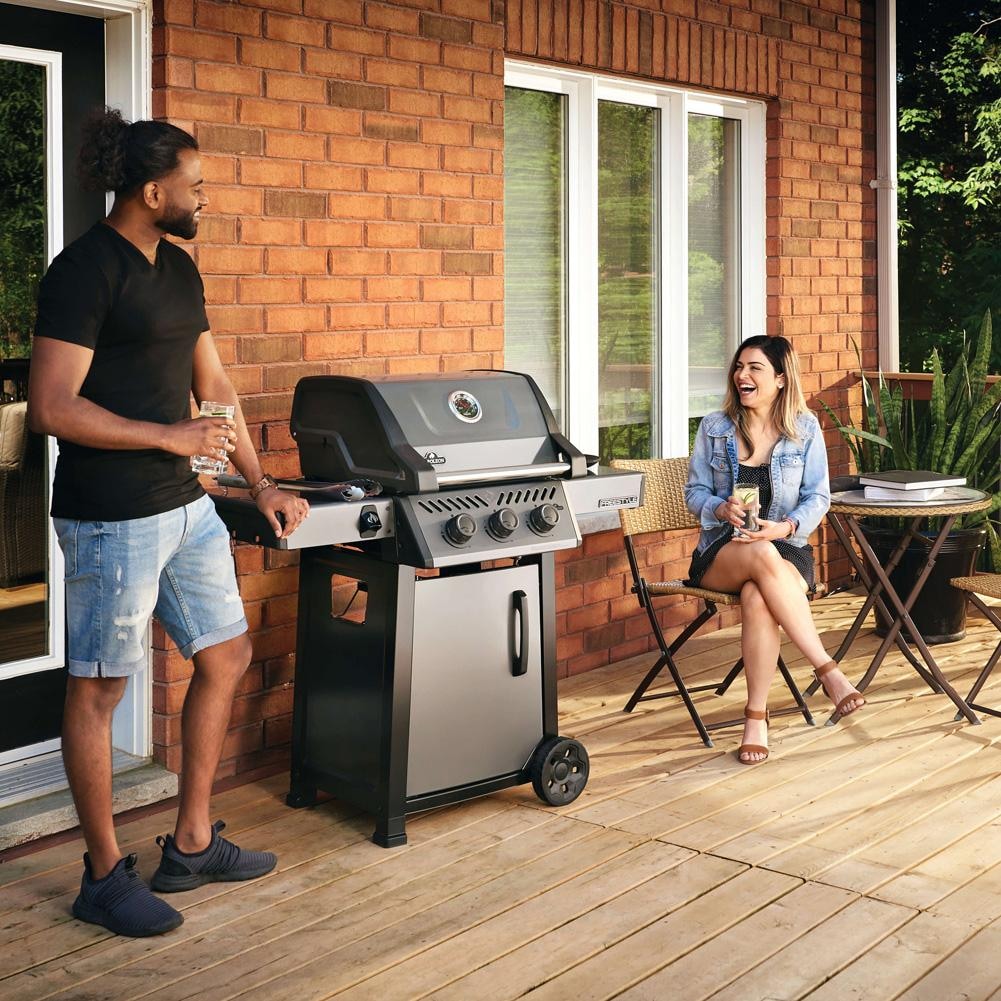 Napoleon Freestyle 365 3 Burner Natural Gas Grill - Graphite Grey - F365DNGT - Image 6