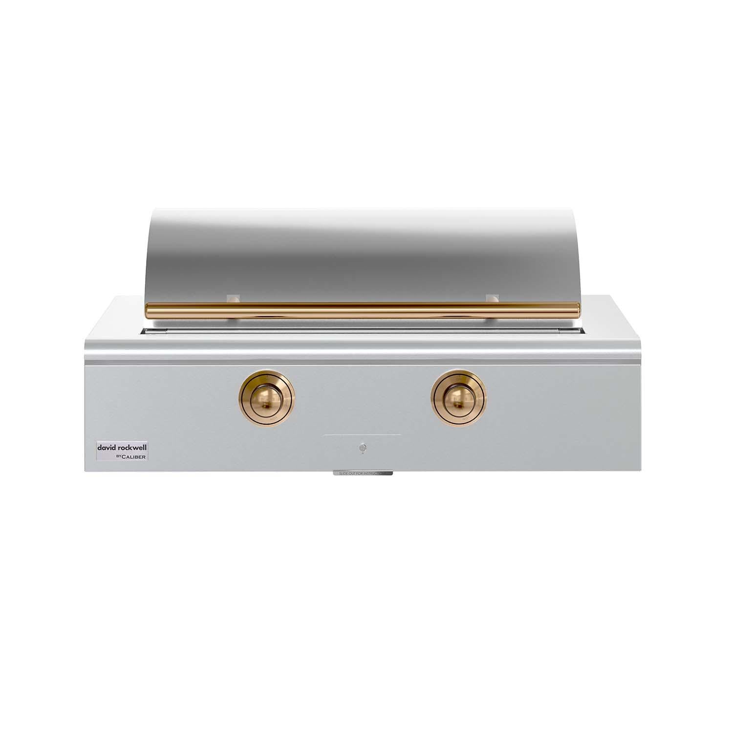 Caliber 42-in Natural Gas Built-In Rockwell Grill - Gold Hardware - CRG-42BN00-A-H08 - Image 3