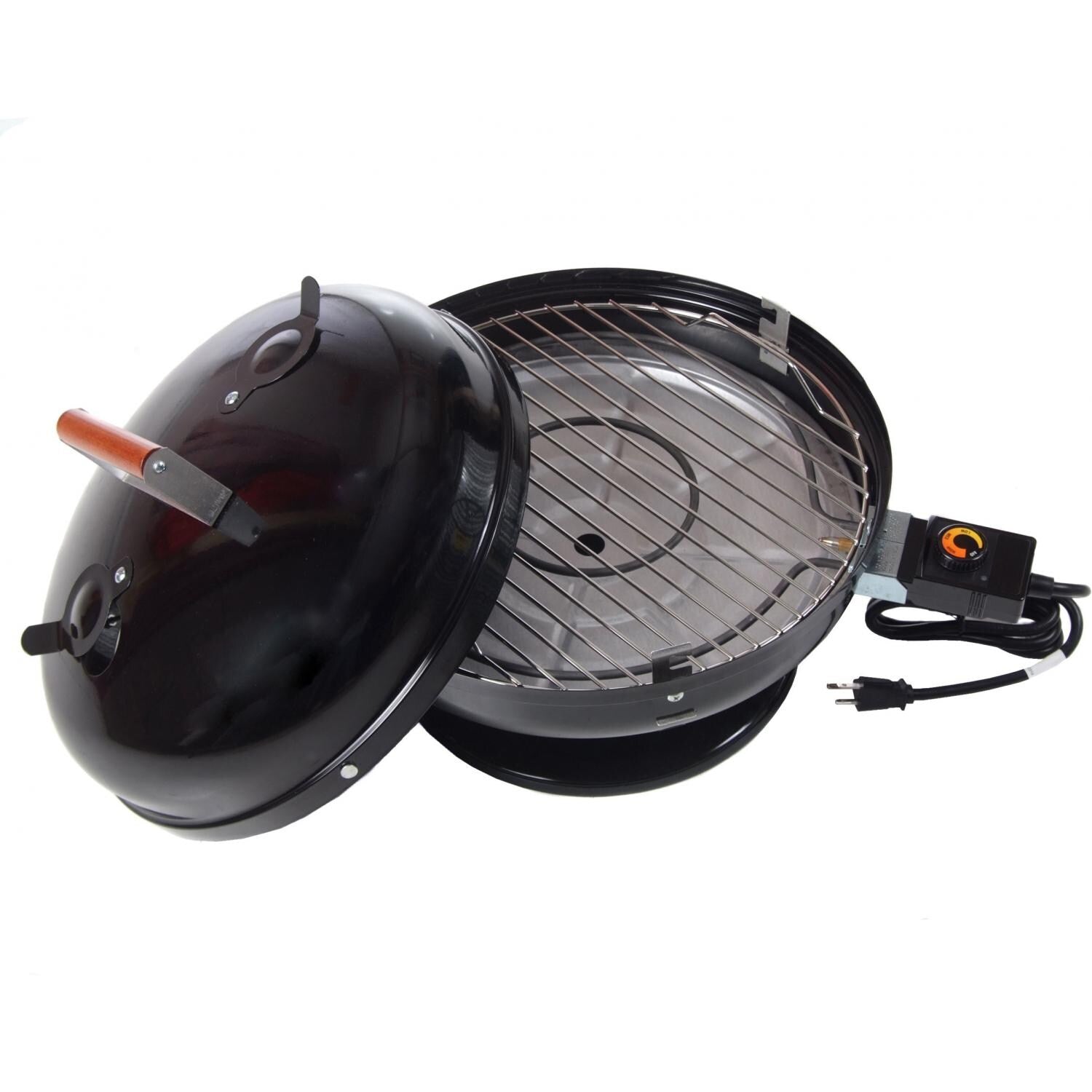 Americana by Meco Lock-N-Go Portable 1650 Watt Electric Grill - Black - 2120 - Image 4