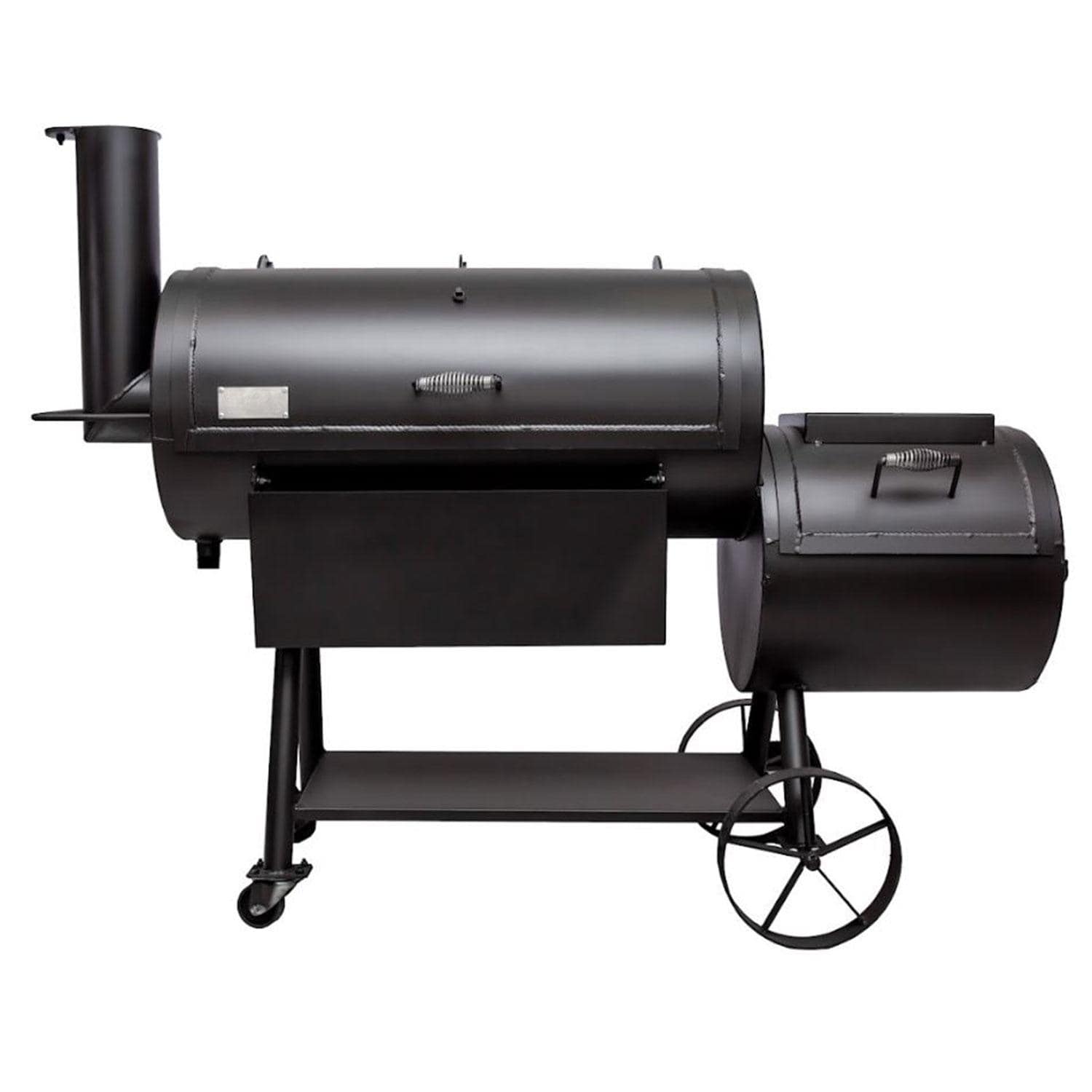 Old Country BBQ Pits Brazos 35-Inch Offset Charcoal Smoker - OC20X60 - Image 1