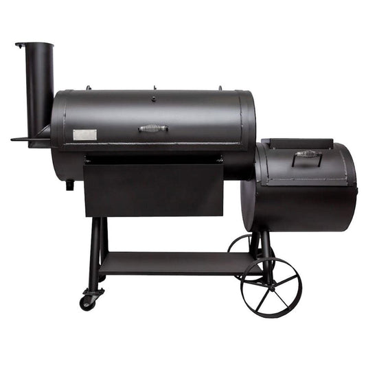 Old Country BBQ Pits Brazos 35-Inch Offset Charcoal Smoker - OC20X60 - Image 1