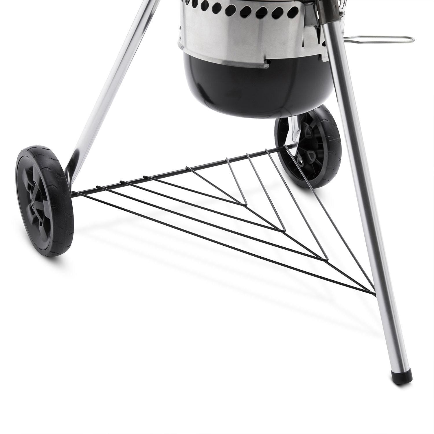 Weber Master Touch 26-Inch Charcoal Grill w/ Gourmet BBQ System Cooking Grate - Black - 1500064 - Image 6