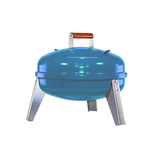 Americana 21-Inch Painted Steel Wherever Portable Charcoal/Electric Grill - Admiral Blue By Meco - 2130.4.411 - Image 1