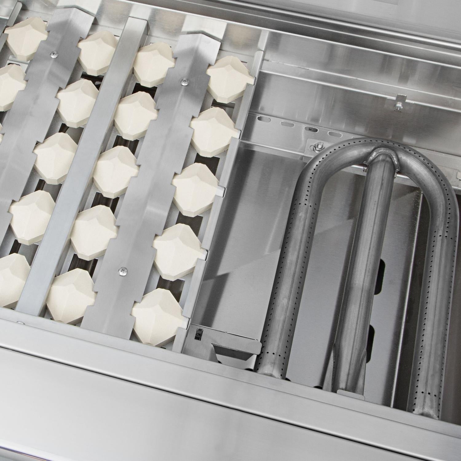 Delta Heat 32-Inch 3-Burner Built-In Natural Gas Grill - DHBQ32G-DN - Image 4