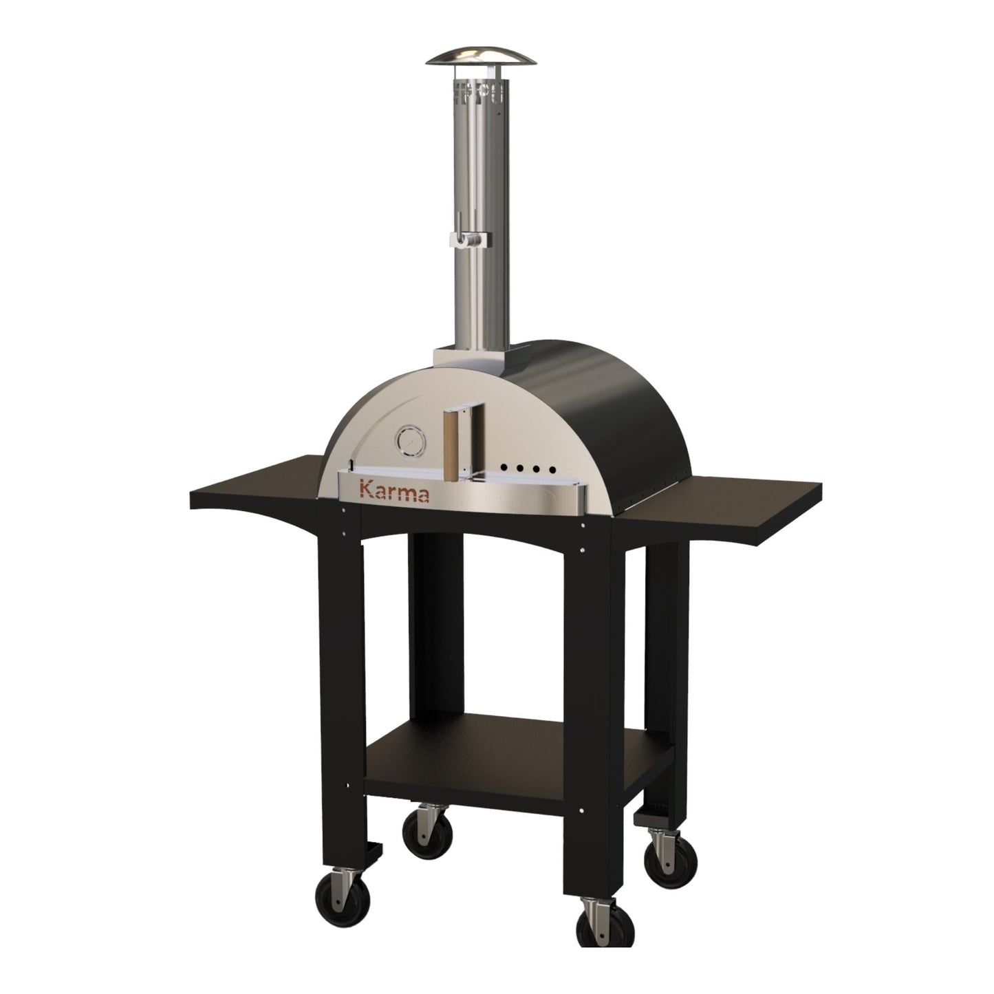 Wood Fired Pizza Oven, Karma 25 - Colored ovens with stand. - WPPO LLC Direct