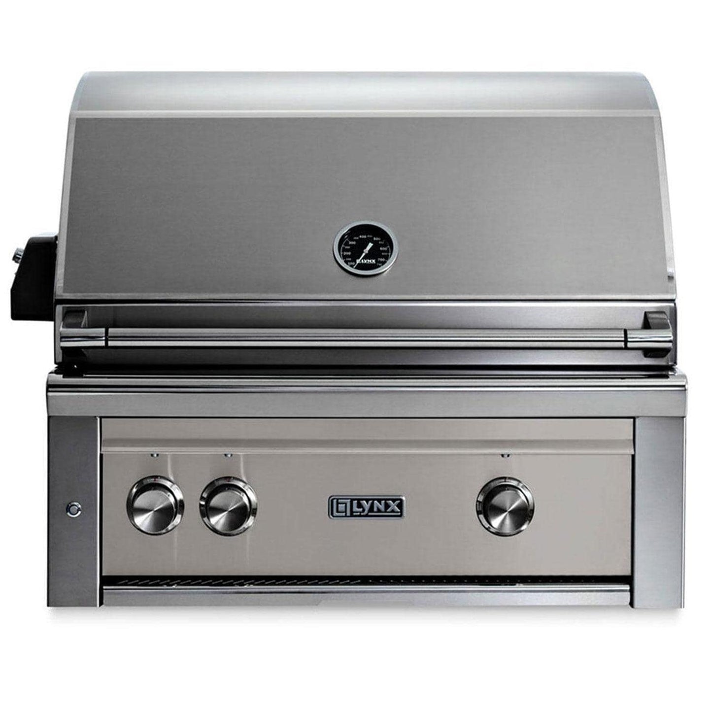 Lynx Professional 30 Inch Built-In All Infrared Trident Natural Gas Grill w/ Rotisserie in Limestone - L30ATR-LSNG - Image 1