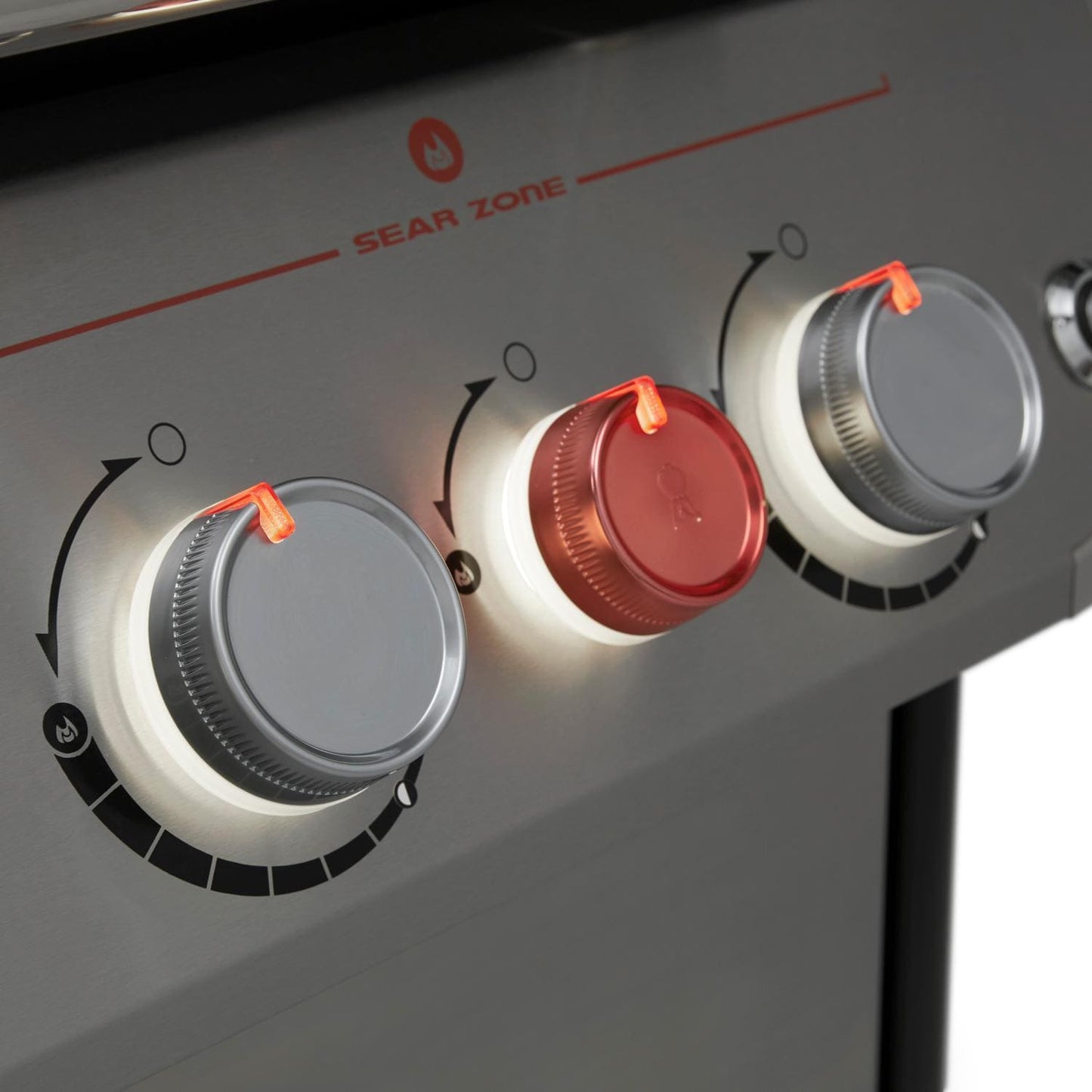 Weber Genesis SPX-435 Natural Gas Smart Grill w/ Sear Zone & Side Burner - Stainless Steel - 38800001 - Image 8