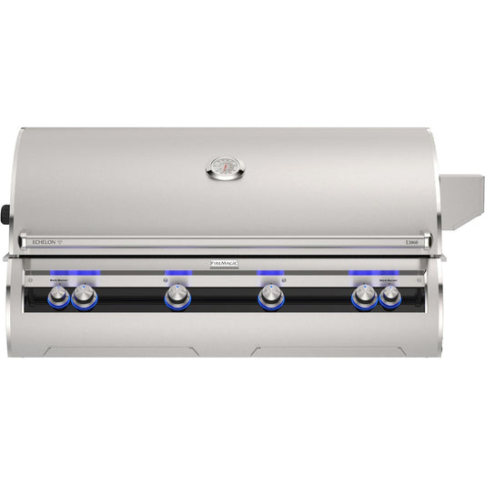 Fire Magic Echelon Diamond E1060i 48-Inch Built-In Natural Gas Grill w/ Rotisserie, Left Side Infrared Burner & Analog Thermometer - E1060I-9LAN - Image 1