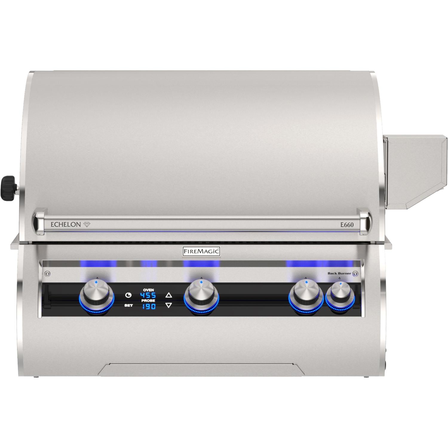 Fire Magic Echelon Diamond E660i 30-Inch Built-In Natural Gas Grill w/ Rotisserie & Digital Thermometer - E660I-9E1N - Image 1