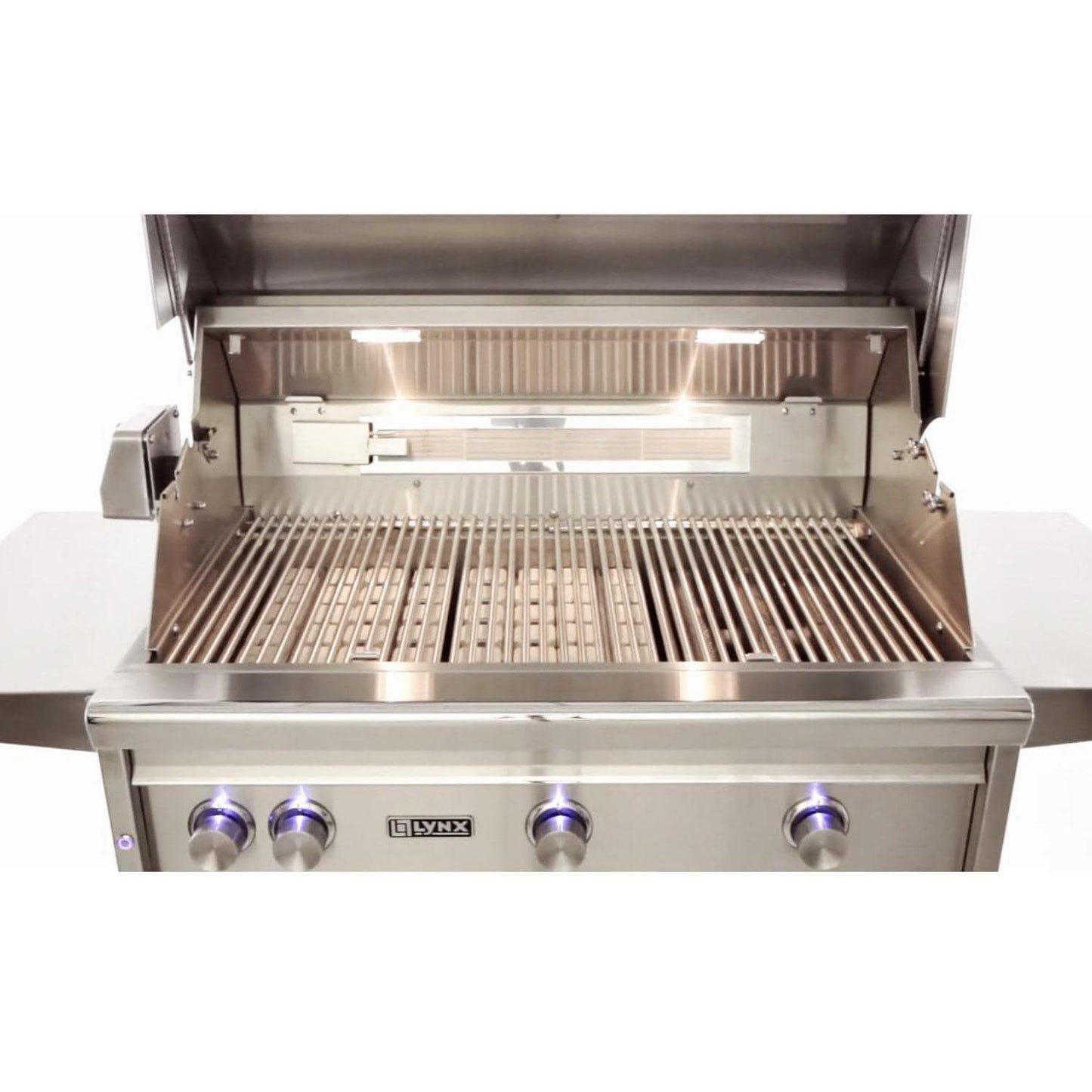 Lynx Professional 42 Inch Built-In All Infrared Trident Propane Grill w/ Rotisserie in Desert Sage - L42ATR-DSLP - Image 11