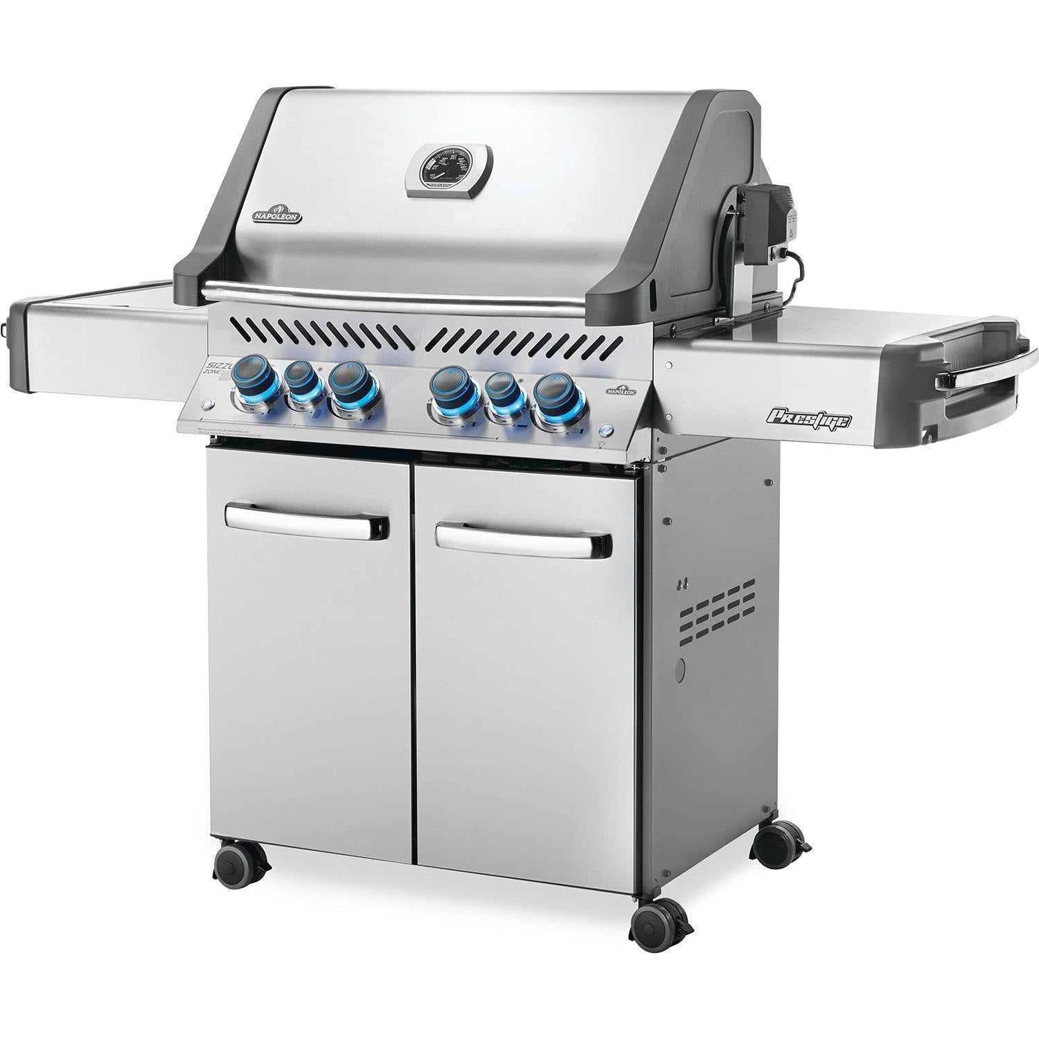 Napoleon Legacy Prestige 500 4-Burner Propane Grill w/ Cover & Accessories - Image 14