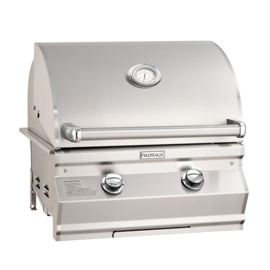 Fire Magic Choice Multi-User CM430I 24-Inch Built-In Natural Gas Grill With Analog Thermometer - CM430I-RT1N - Image 1