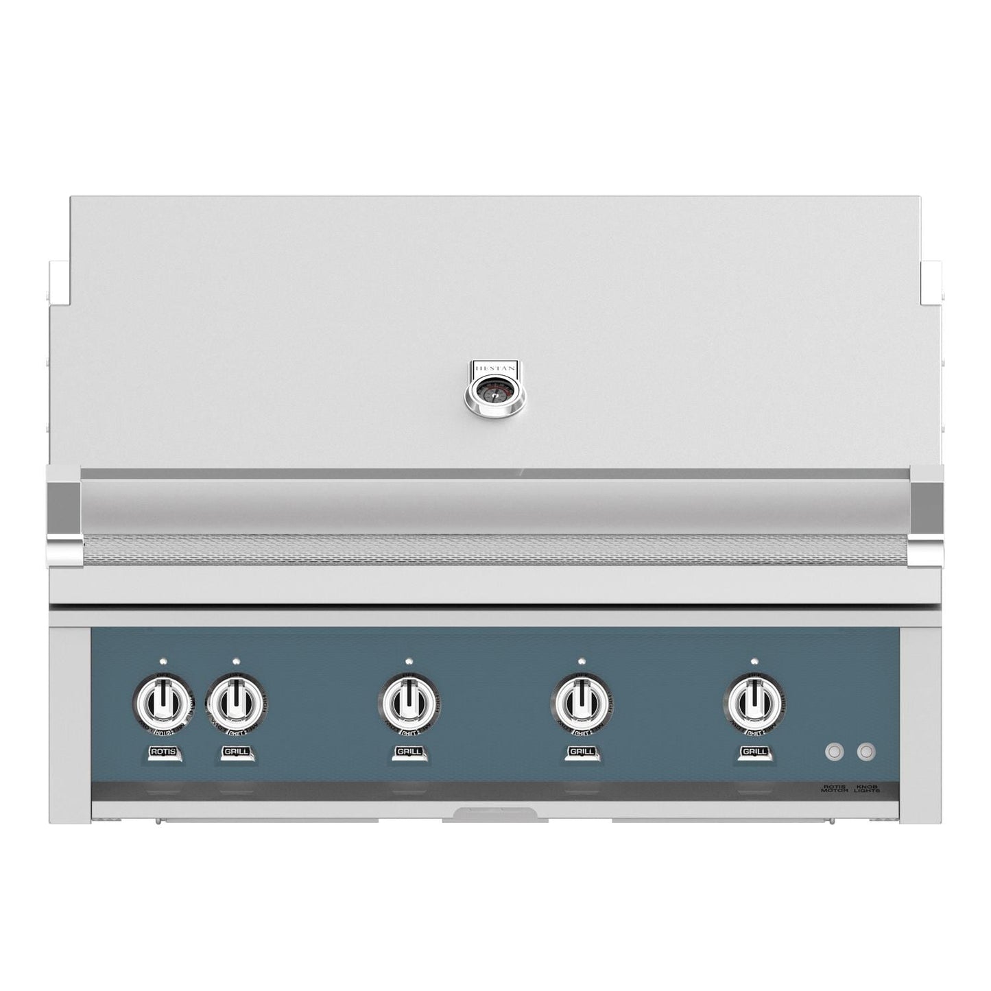 Hestan 42-Inch Built-In Propane Gas Grill W/ Rotisserie - Pacific Fog - GABR42-LP-GG - Image 1