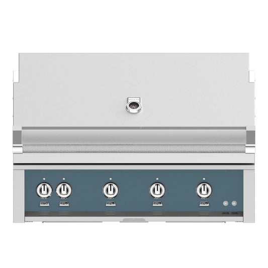 Hestan 42-Inch Built-In Propane Gas Grill W/ Rotisserie - Pacific Fog - GABR42-LP-GG - Image 1