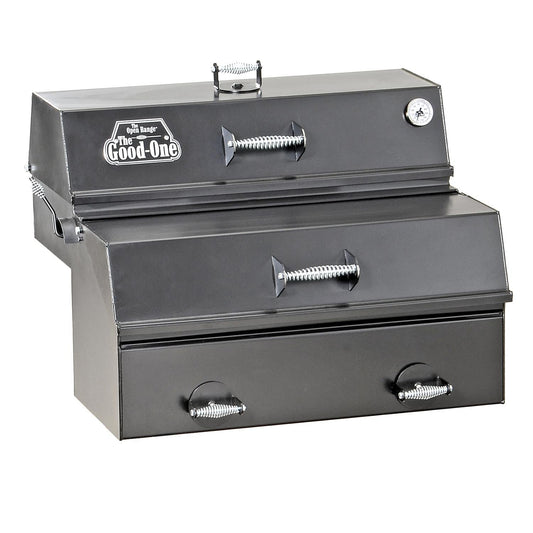 The Good-One Open Range Gen III 36-Inch Built-In Charcoal Smoker - 08300AOH - Image 1