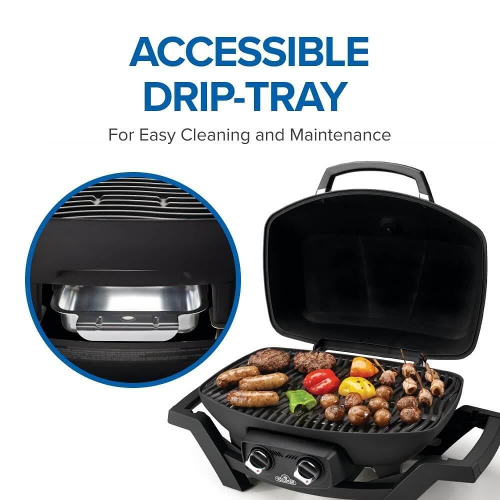 Napoleon TravelQ PRO 285 Portable Natural Gas Grill - Black - PRO285N-BK - Image 11
