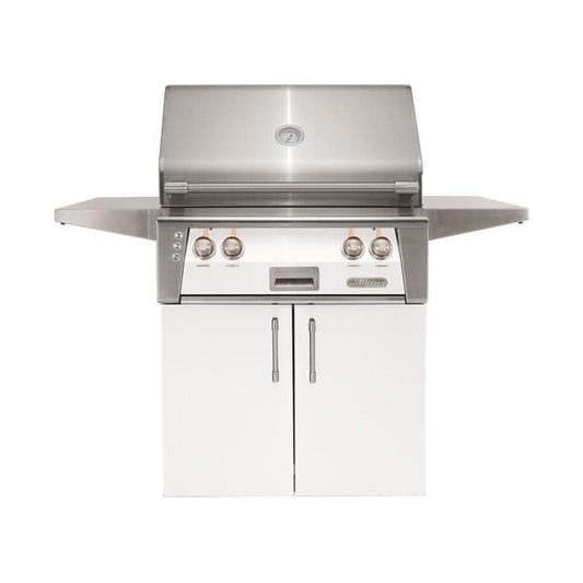 Alfresco ALXE 30-Inch Freestanding Propane Grill With Sear Zone And Rotisserie in Signal White Matte - ALXE-30SZC-LP-SM9003 - Image 1