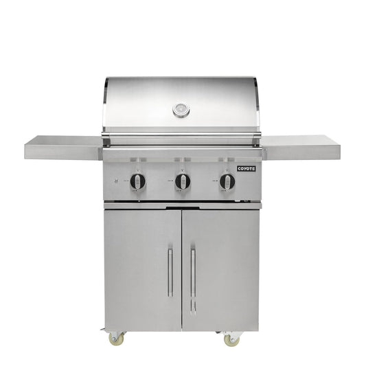 Coyote SL-Series 30-in 2-Burner Natural Gas Grill w/ Sear Burner, Rotisserie, & Safety Valve - Image 1