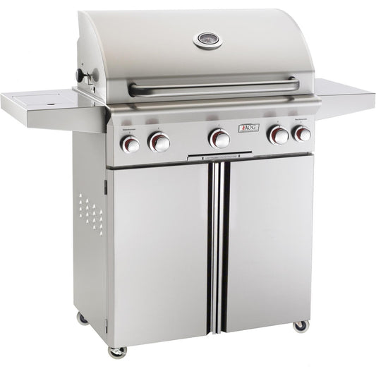 American Outdoor Grill T-Series 30-Inch 3-Burner Propane Gas Grill W/ Rotisserie & Single Side Burner - 30PCT - Image 1