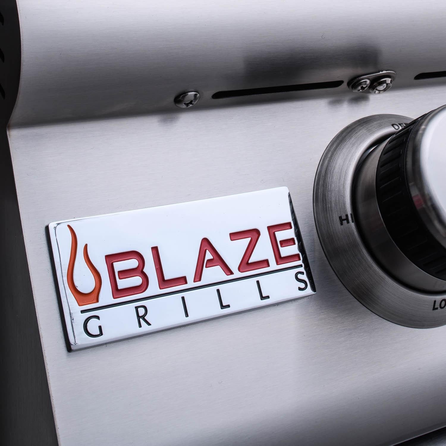 Blaze LTE 32-Inch 4-Burner Natural Gas Grill w/ Rear Infrared Burner & Grill Lights - Image 3