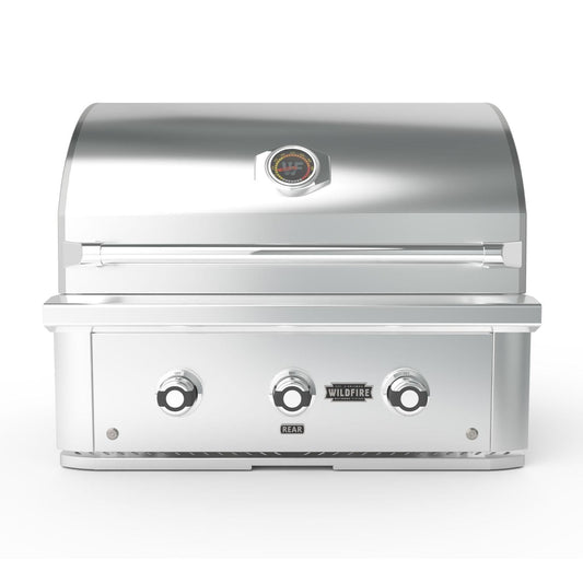 Wildfire Ranch Pro 30-in 2 Burner SS Propane Gas Grill - WFPRO30G-SS-LP - Image 1