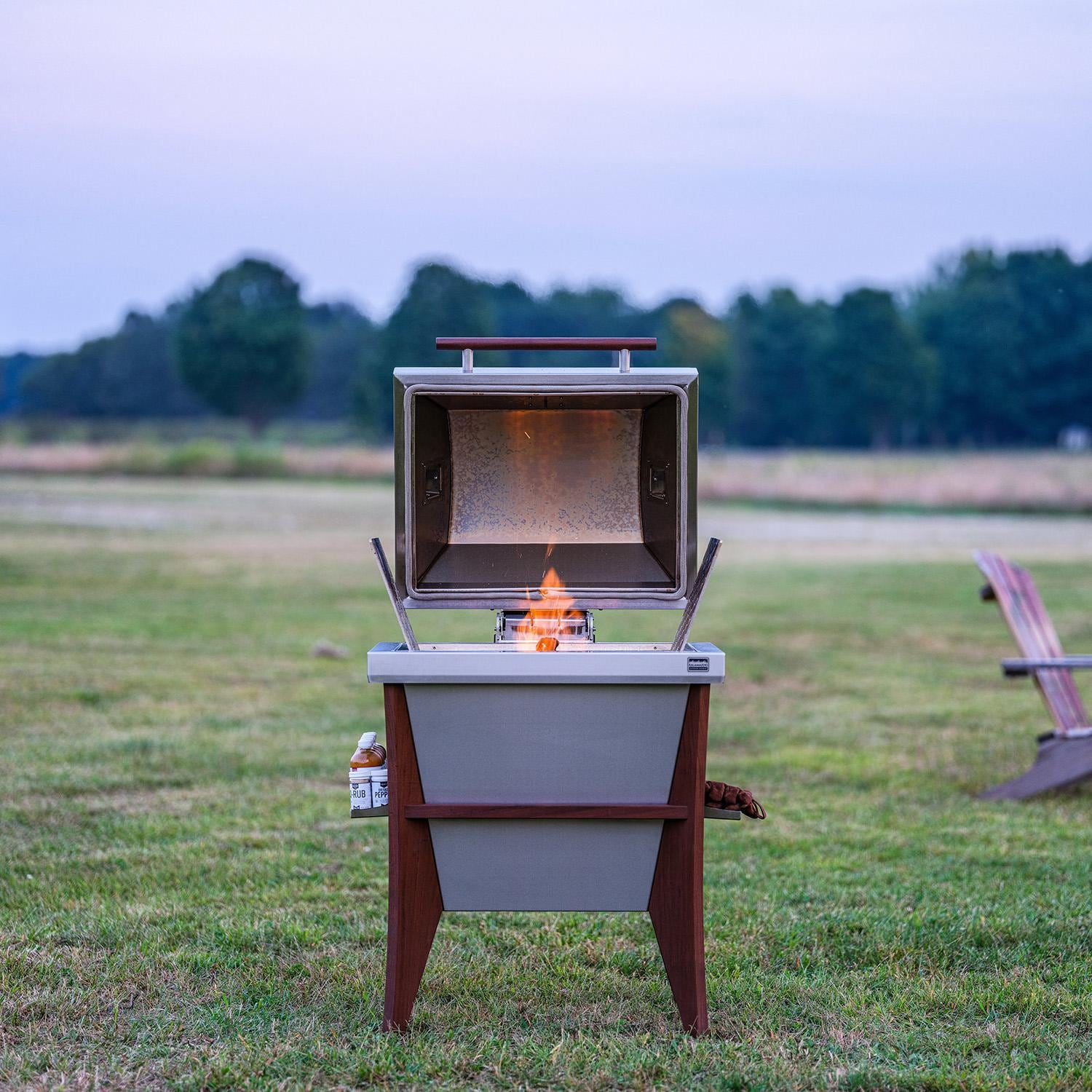 Kalamazoo KSHOK430 Shokunin Kamado Grill w/ Natural Ipe Frame - KSHOK430-NAT-S4 - Image 12