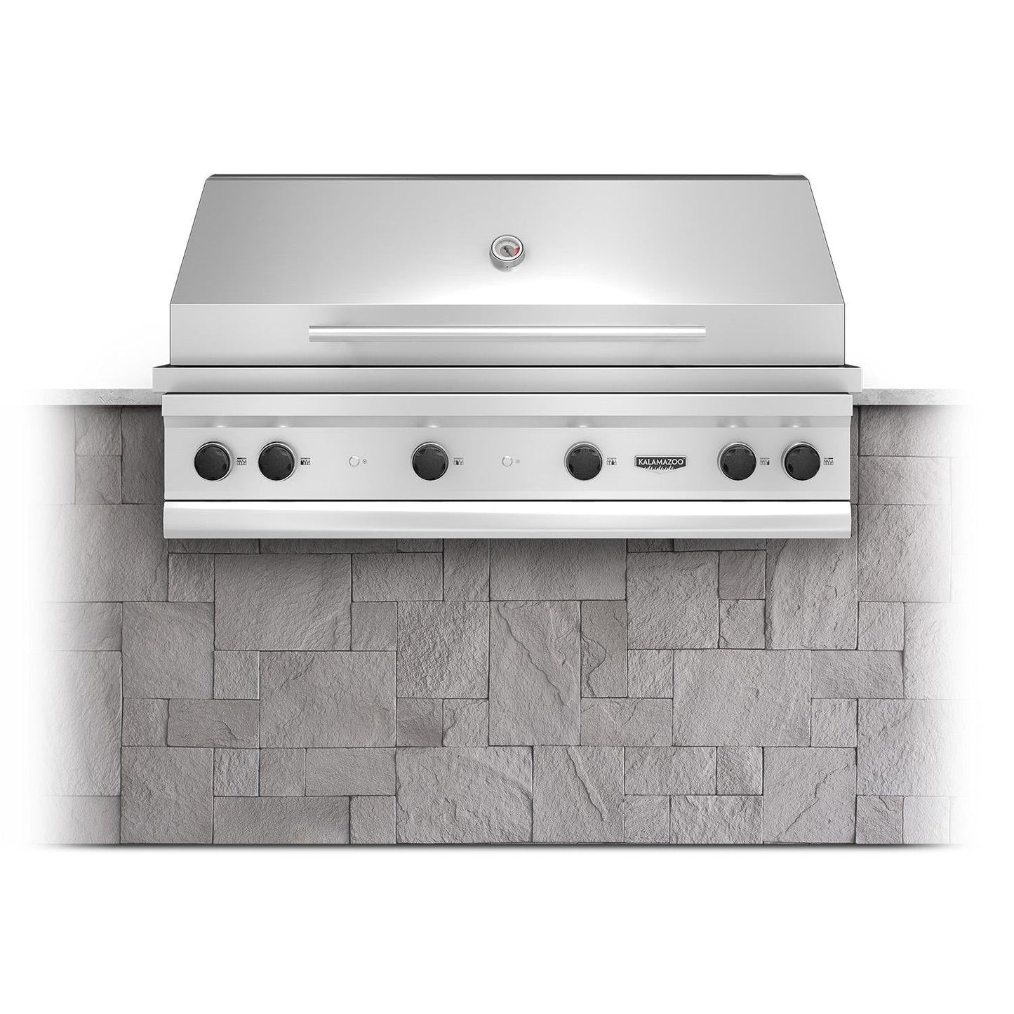 Kalamazoo K54DB Built-In Echo Gas Grill - 20 lb Propane Cylinder - Marine-Grade - K54DB-1-2-NA-LPCYL-M6 - Image 1