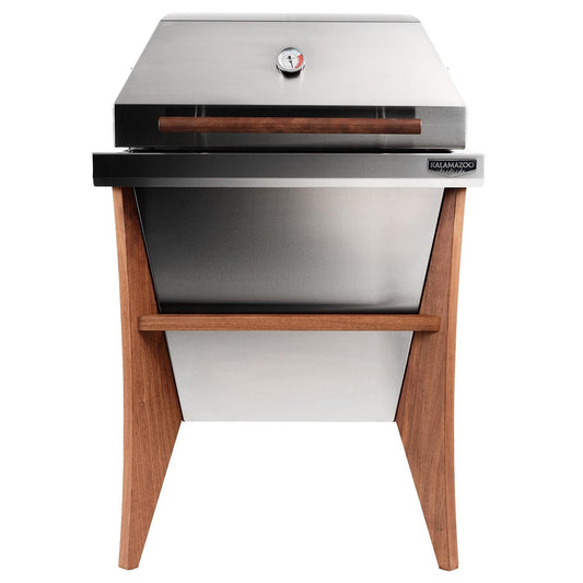 Kalamazoo KSHOK430 Shokunin Kamado Grill w/ Natural Ipe Frame - KSHOK430-NAT-S4 - Image 1