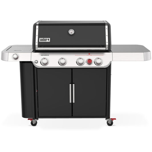 Weber Genesis E-435 Propane Gas Grill w/ Sear Zone & Side Burner - Black - 36410001 - Image 1
