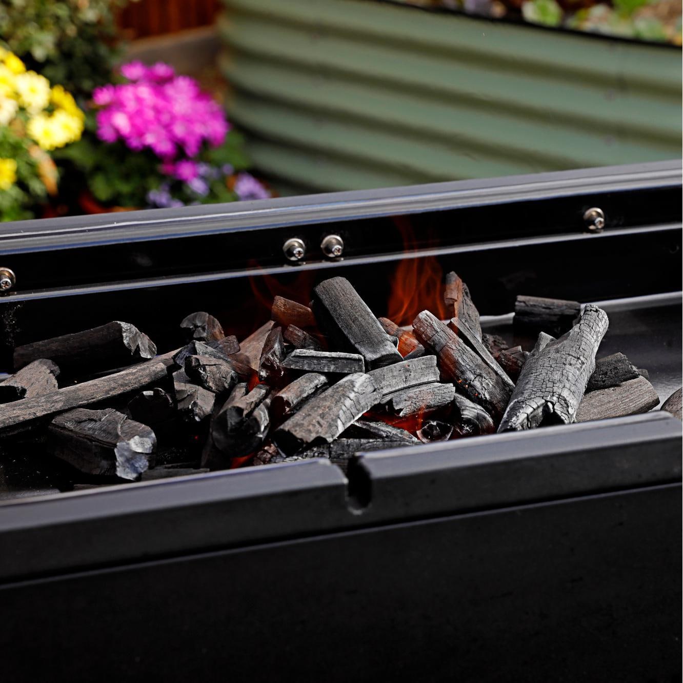 Everdure HUB II 54-Inch Charcoal Grill With Rotisserie & Electronic Ignition - HBCE3BUS - Image 5