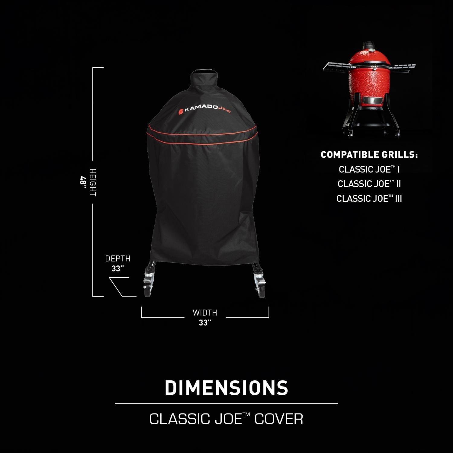 Kamado Joe Classic III 18-in Ceramic Kamado Grill Bundle - KJ15049325 - Image 14
