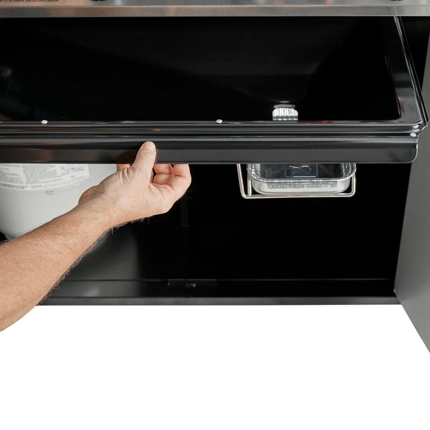 Weber Genesis S-435 Natural Gas Grill w/ Sear Zone & Side Burner - Stainless Steel - 38400001 - Image 12