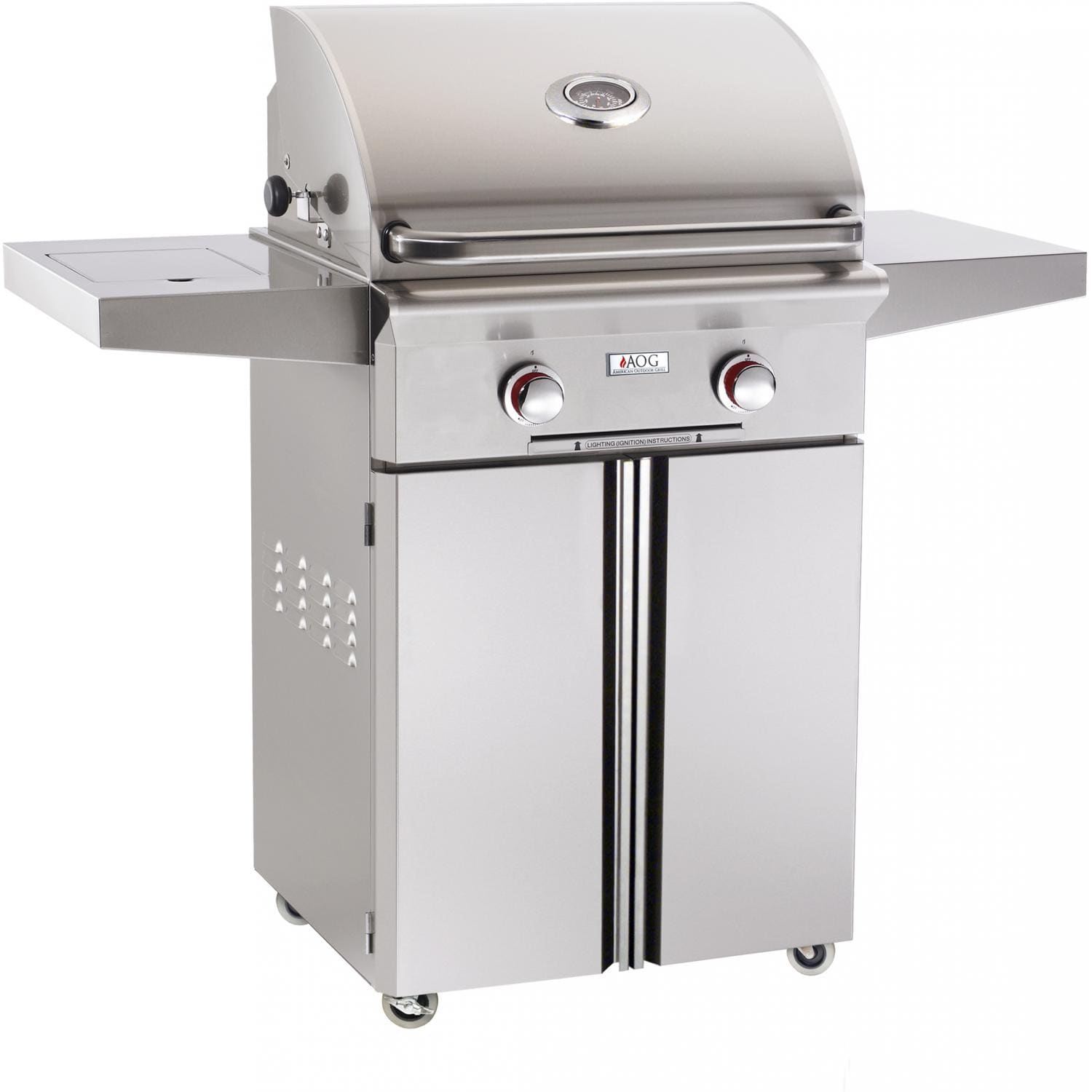 American Outdoor Grill T-Series 24-Inch 2-Burner Propane Gas Grill - 24PCT-00SP - Image 1