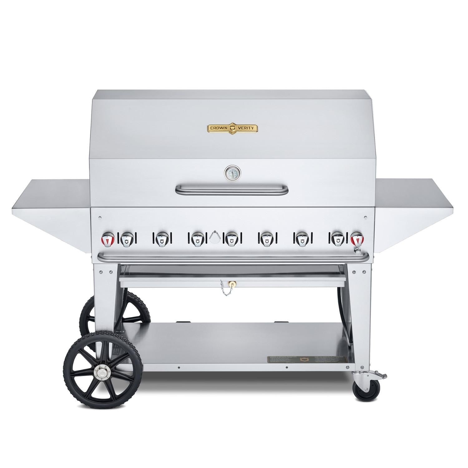 Crown Verity 48-Inch Mobile Natural Gas Grill Pro Package - CV-MCB-48PRO-NG - Image 1