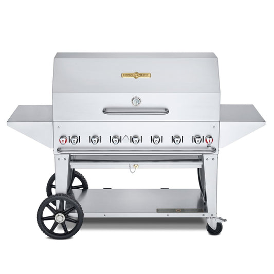 Crown Verity 48-Inch Mobile Natural Gas Grill Pro Package - CV-MCB-48PRO-NG - Image 1