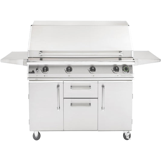 PGS T-Series Commercial 51-Inch Propane Gas Grill With Timer - S48TLP + S48CART - Image 1
