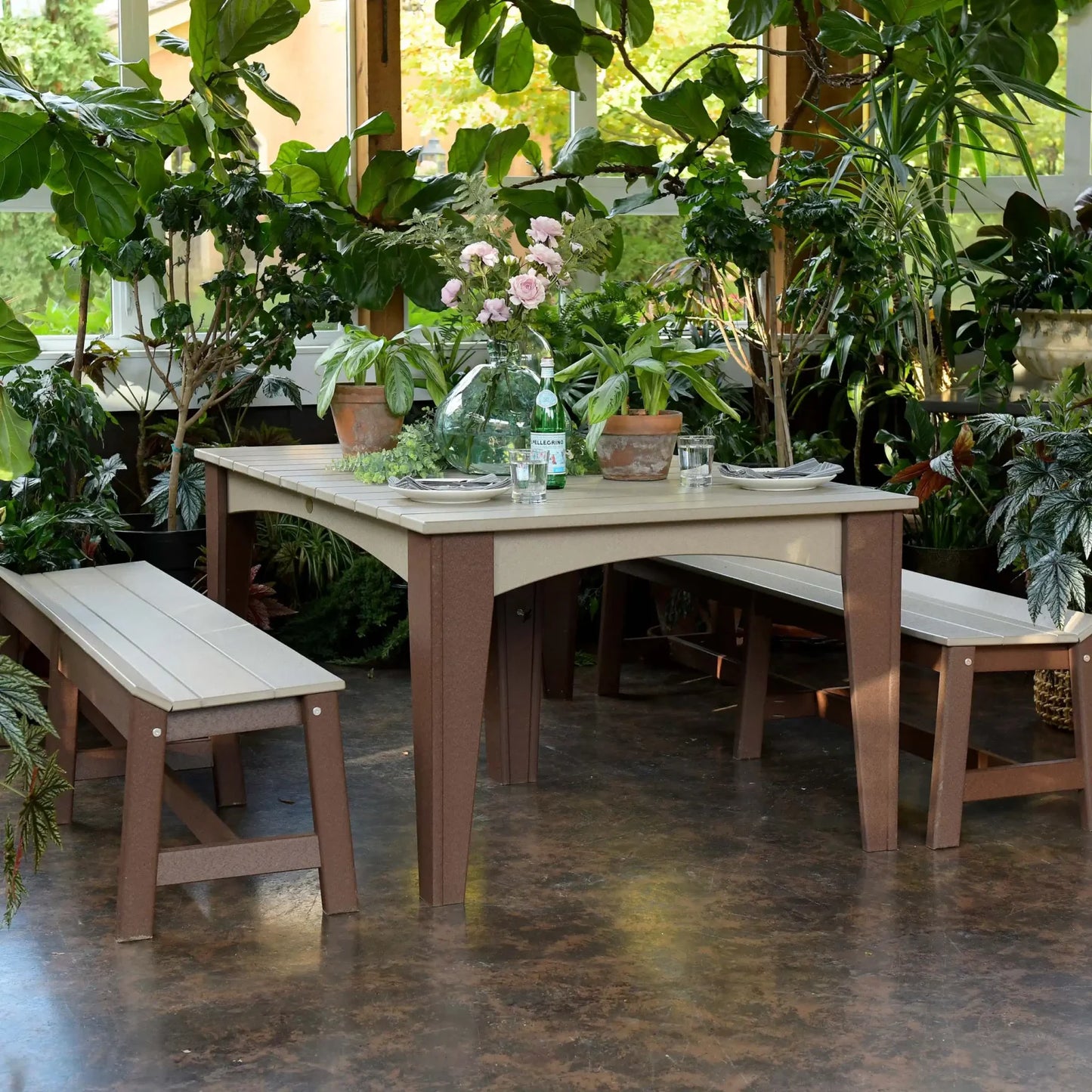 Island Dining Table (44″ x 72″ Rectangular)