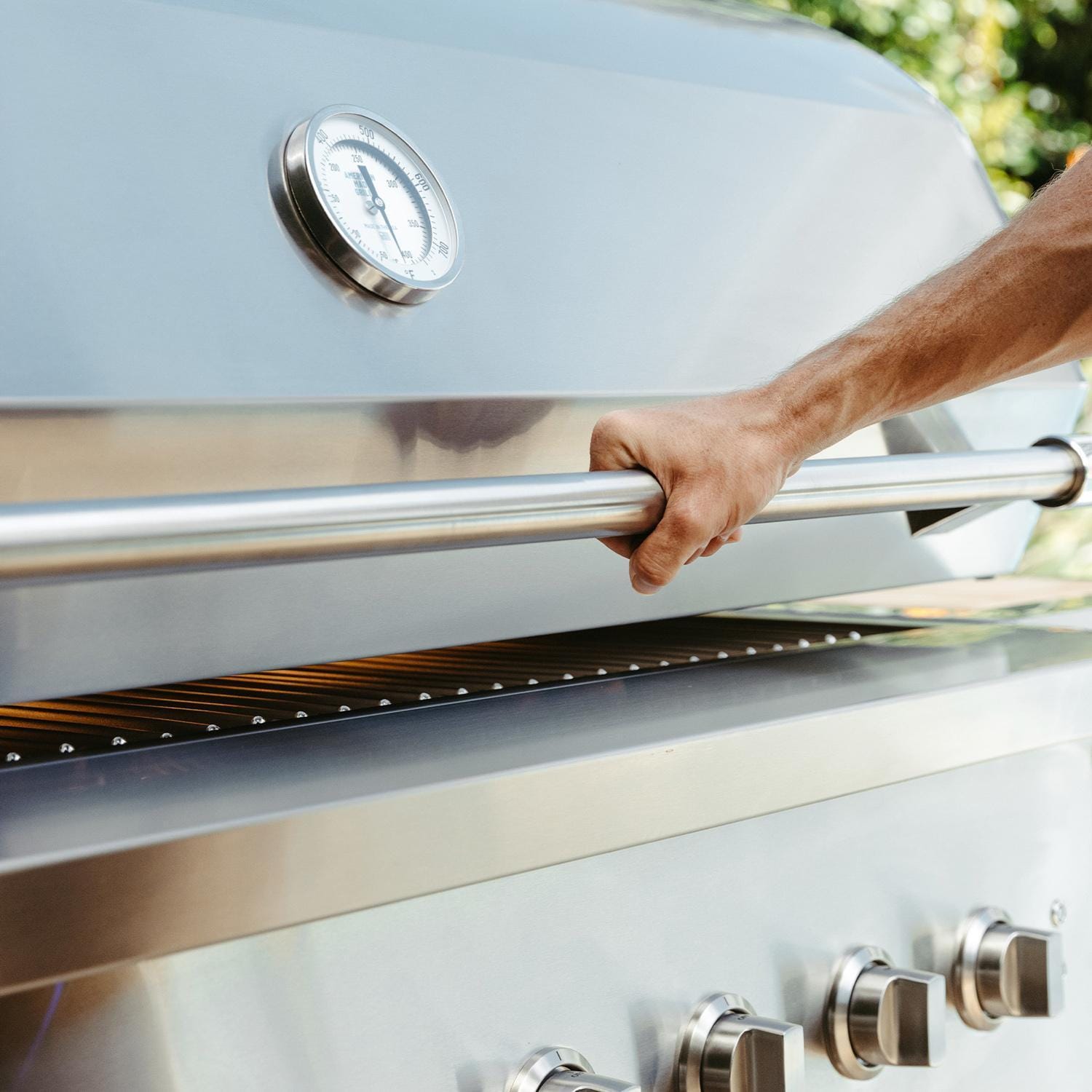 American Made Grills Encore 36-Inch Freestanding Hybrid Grill - Propane - ENCFS36-LP - Image 4