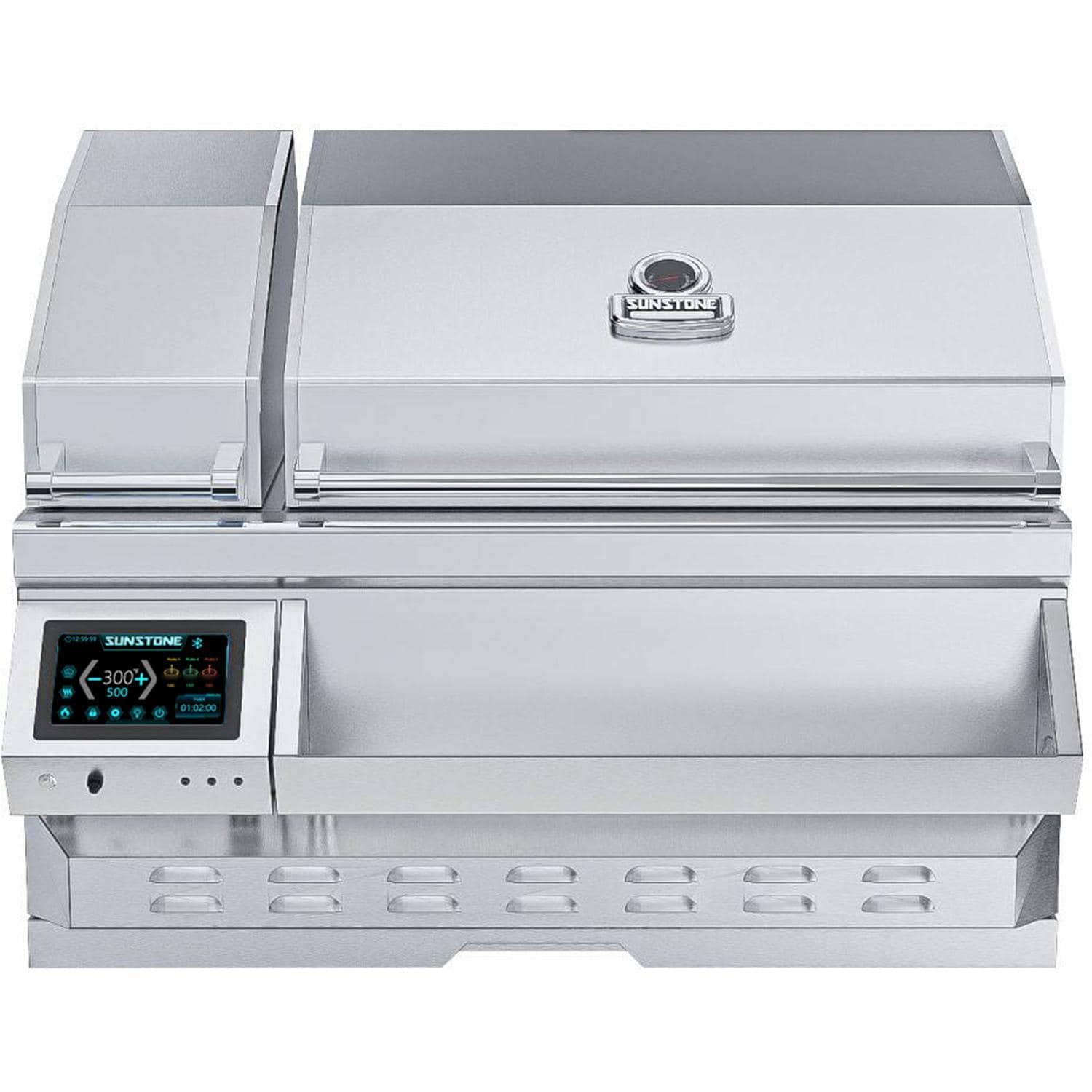 Sunstone 40 Inch Electric Pellet Grill W/ Cold Smoker - SUNPLT40 - Image 1