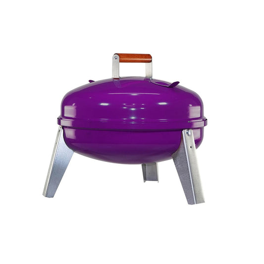 Americana 21-Inch Painted Steel Wherever Portable Charcoal/Electric Grill - Purple By Meco - 2130.4.241 - Image 1