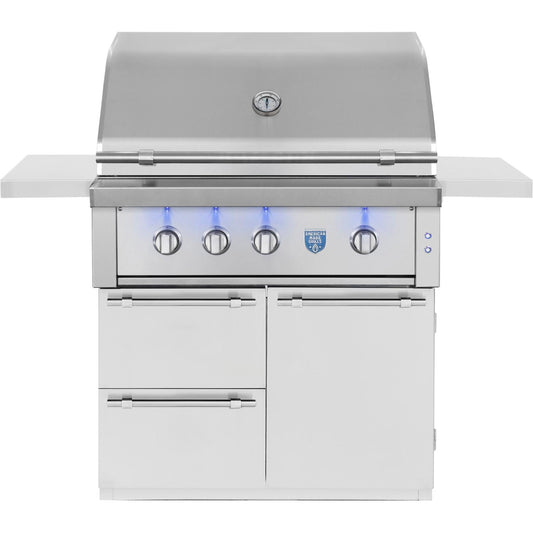 American Made Grills Estate 36-Inch Freestanding Grill - Propane - ESTFS36-LP - Image 1