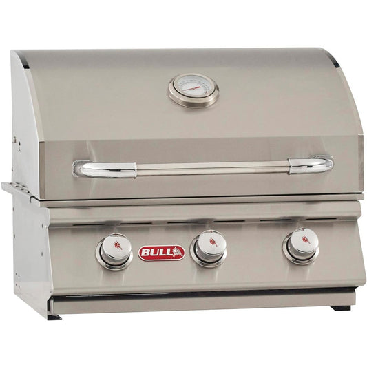 Bull Steer Premium 25-Inch 3-Burner Built-In Propane Gas Grill - 69008 - Image 1