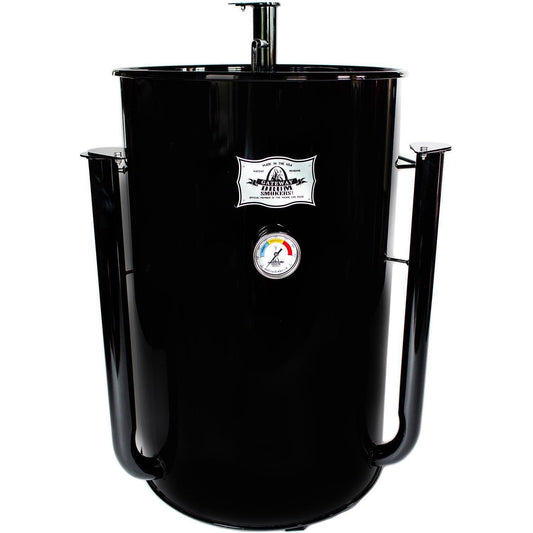Gateway Drum Smokers 55 Gallon Charcoal BBQ Smoker - Black - 55111 - Image 1
