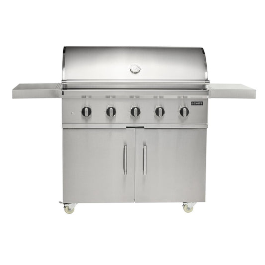 Coyote CL-Series 42-in 5-Burner Propane Grill w/ Lift-Assist Hood & Safety Valve - Image 1