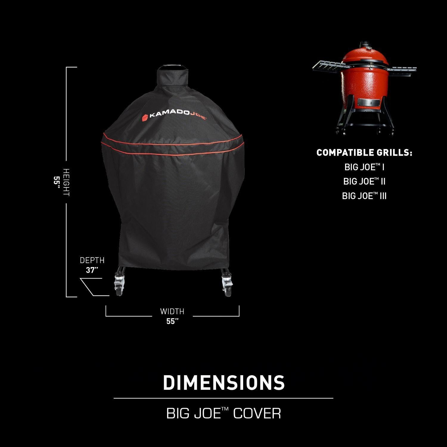 Kamado Joe Big Joe III 24-in Ceramic Kamado Grill Bundle - KJ15049225 - Image 12