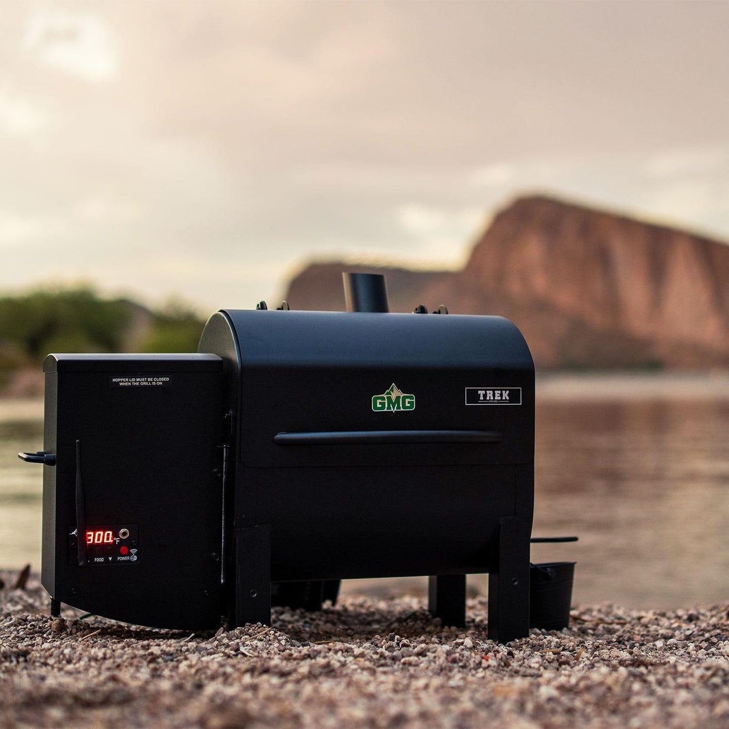 Green Mountain Grills Trek Prime 2.0 WiFi Pellet Grill With Cover - Image 5
