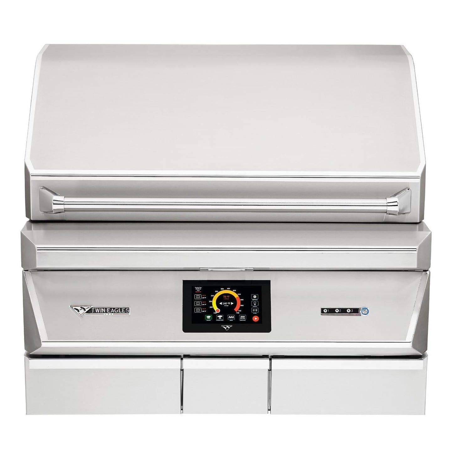 Twin Eagles Wi-Fi Controlled 36-Inch Built-In Stainless Steel Pellet Grill and Smoker with Rotisserie - TEPG36R - Image 1